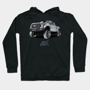 ford f250 hd truck gray Hoodie